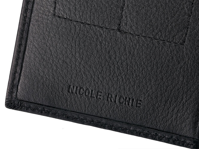 Женская обложка для документов из натуральной кожи Nikole Richie 1407 A Black чёрная, Цвет: Черный, фото , изображение 5