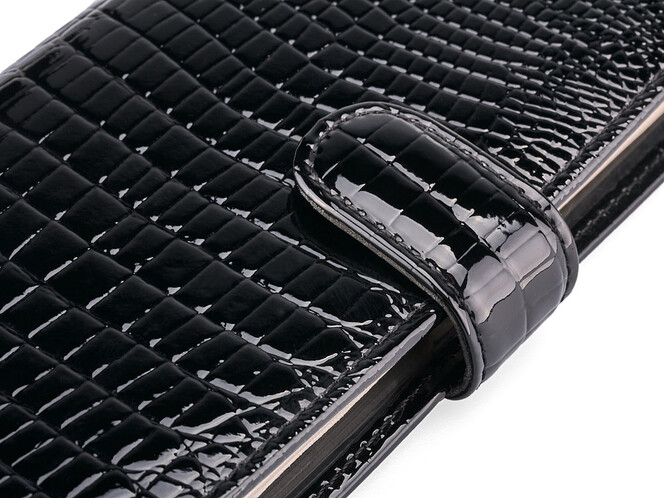 Шкіряна жіноча візитниця Moro&Jenny 59044 A Black чорна, Колір: Чорний, фото , зображення 7