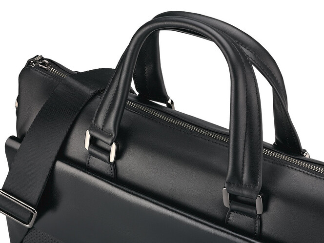 Мужская сумка - портфель из натуральной кожи LeGRAND collection 319-1 Black чёрная, Цвет: Черный, фото , изображение 11