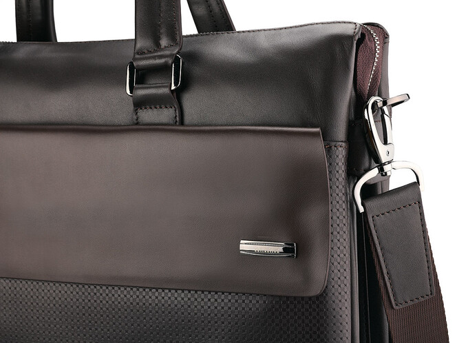 Мужская сумка - портфель из натуральной кожи LeGRAND collection 319-1 Brown коричневая, Цвет: Коричневый, фото , изображение 10