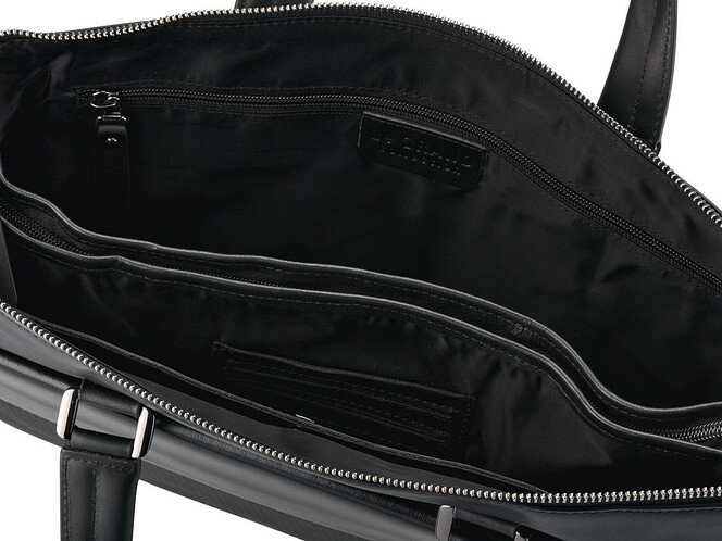 Мужская сумка - портфель из натуральной кожи LeGRAND collection 319-1 Black чёрная, Цвет: Черный, фото , изображение 7