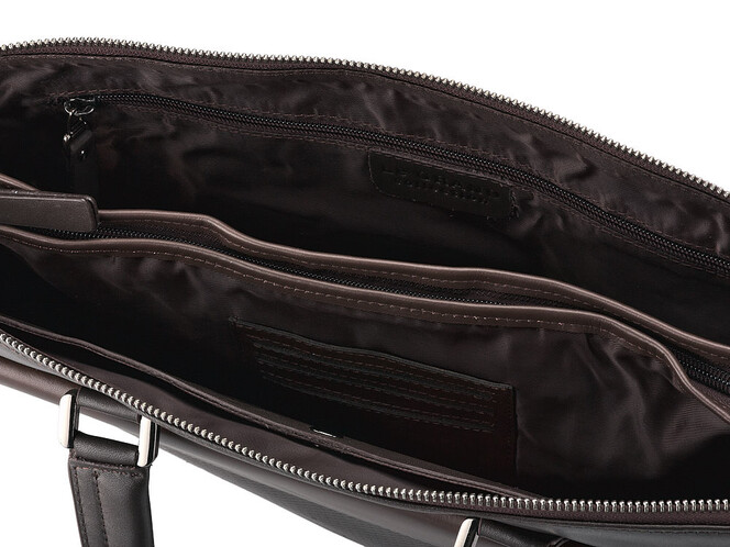 Мужская сумка - портфель из натуральной кожи LeGRAND collection 319-1 Brown коричневая, Цвет: Коричневый, фото , изображение 7