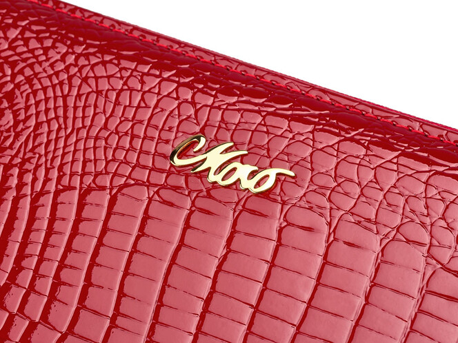 Шкіряний жіночий гаманець - клатч Moro&Jenny 59049 E Red червоний, Колір: Червоний, фото , зображення 7