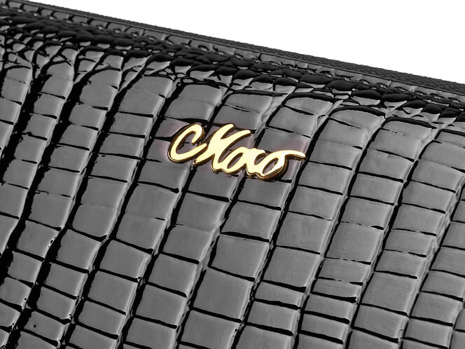 Кожаный женский кошелек - клатч Moro&Jenny 59049 A Black чёрный, Цвет: Черный, фото , изображение 6