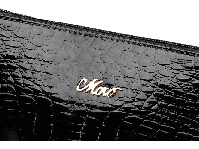 Женская косметичка из натуральной кожи Moro&Jenny 59016 A Black чёрная, Цвет: Черный, фото , изображение 5