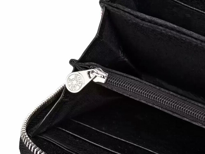 Кожаный мужской клатч – кошелек Мont Blanc 2801 чёрный, фото , изображение 5