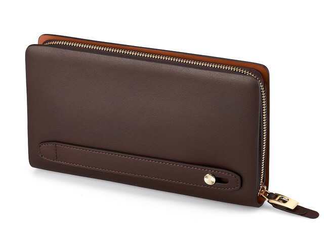 Мужской клатч из натуральной кожи BALLY 8081-3 коричневый, фото , изображение 3