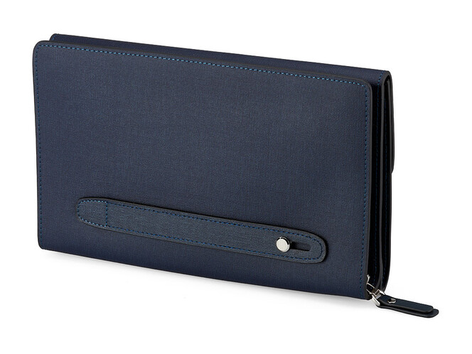 Шкіряний чоловічий клатч LeGRAND collection 5195 C Blue синій, Колір: Темно-синій, фото , зображення 5