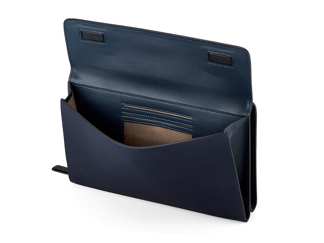 Шкіряний чоловічий клатч LeGRAND collection 5195 C Blue синій, Колір: Темно-синій, фото , зображення 4