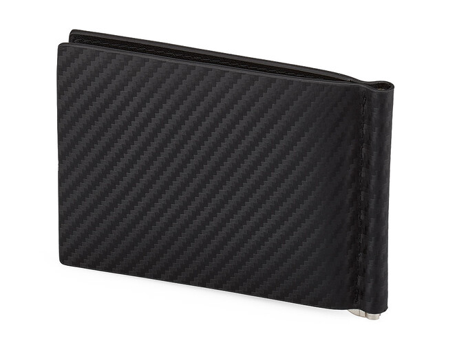 Портмоне – зажим из натуральной кожи Salvatore Ferragamo 741-5 Black черный, Цвет: Черный, фото , изображение 3