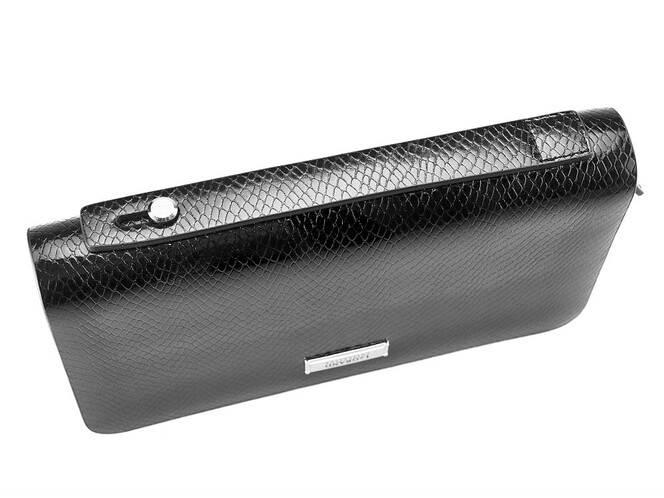 Мужская барсетка – клатч из натуральной кожи LeGRAND collection 3011 Black чёрный, Цвет: Черный, фото , изображение 6