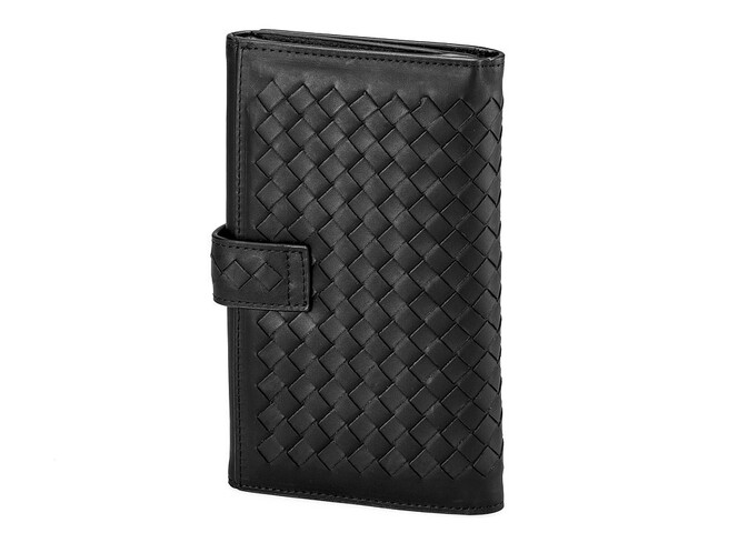 Картхолдер - купюрник з натуральної шкіри LeGRAND collection 9127 чорний, фото , зображення 4