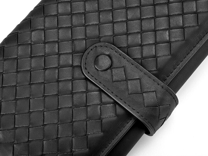 Картхолдер - купюрник з натуральної шкіри LeGRAND collection 9127 чорний, фото , зображення 7