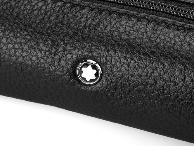 Ключница из мягкой кожи Мont Blanc 2803 чёрная, фото , изображение 4