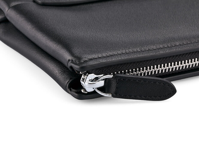 Мужской клатч из натуральной кожи LeGRAND collection 7507-1A чёрный, фото , изображение 4