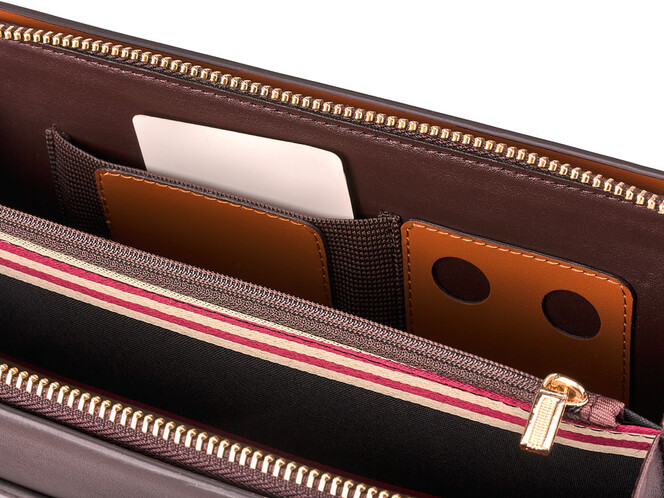 Мужской клатч из натуральной кожи BALLY 8081-3 коричневый, фото , изображение 7