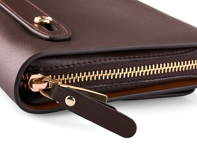 Мужской клатч из натуральной кожи BALLY 8081-3 коричневый, фото , изображение 5