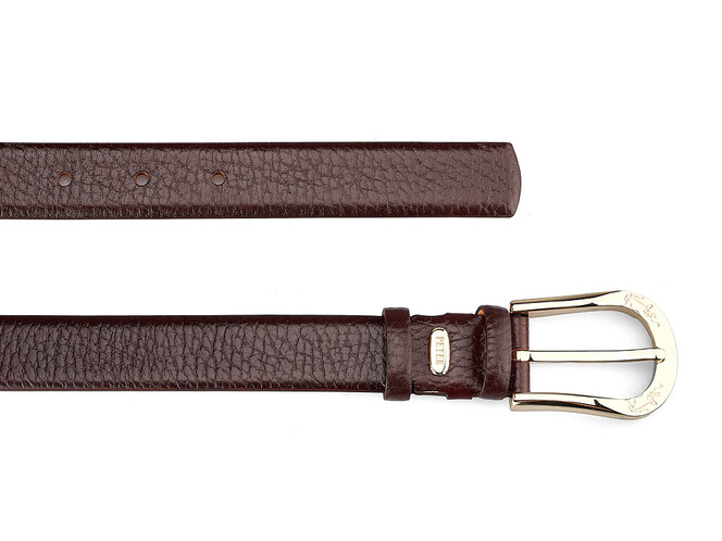 Жіночий шкіряний ремінь Petek 1855 02504602 (046-02) коричневий, фото , зображення 2