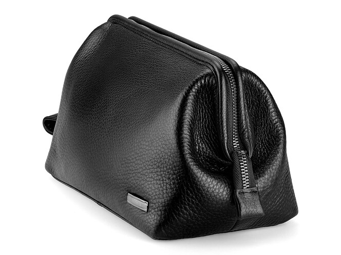 Несессер из натуральной кожи LeGRAND collection 1559-28 Черный, фото , изображение 2