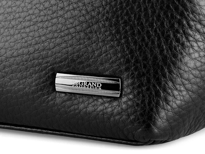Несессер из натуральной кожи LeGRAND collection 1559-28 Черный, фото , изображение 7