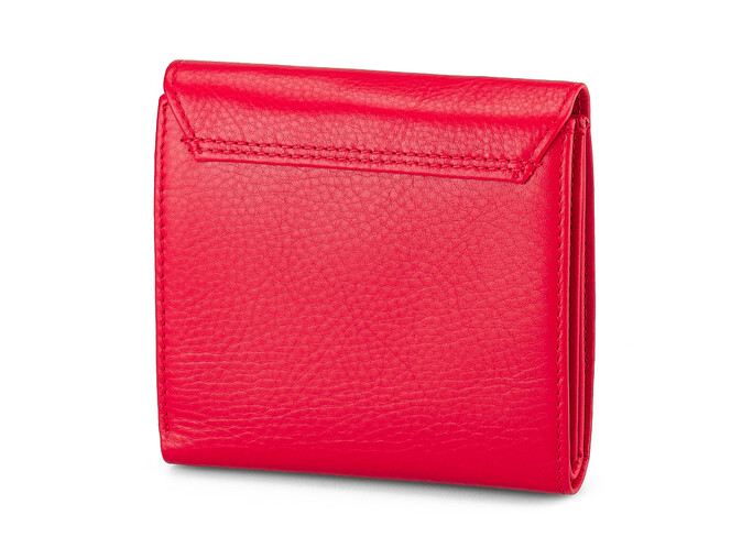 Женский кошелек из натуральной кожи Salvatore Ferragamo 8092 E Red красный, Цвет: Красный, фото , изображение 6