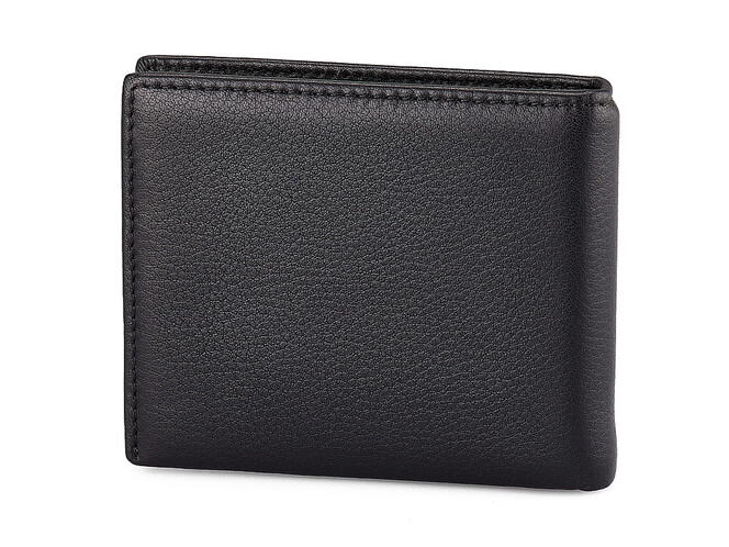 Мужское портмоне с зажимом для купюр Мont Blanc 2809 чёрный, фото , изображение 4