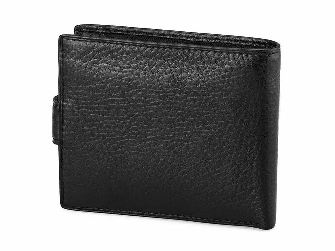 Чоловіче портмоне з натуральної шкіри Braun Buffel 9903 чорний, фото , зображення 3