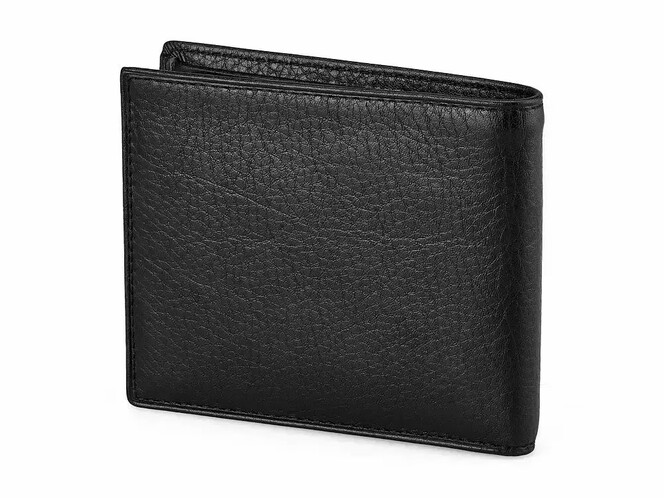 Тонке чоловіче шкіряне портмоне Braun Buffel 9939 чорний, фото , зображення 4