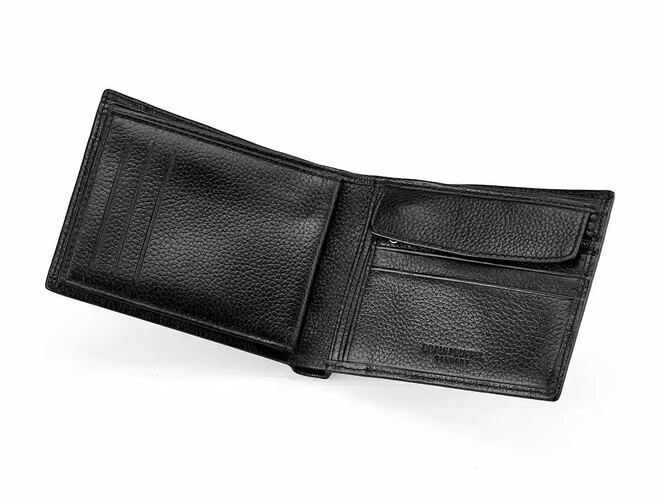 Шкіряне чоловіче портмоне Braun Buffel 9906 чорний, фото , зображення 4