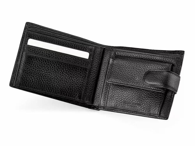 Чоловіче шкіряне портмоне Braun Buffel 9918 чорний, фото , зображення 3