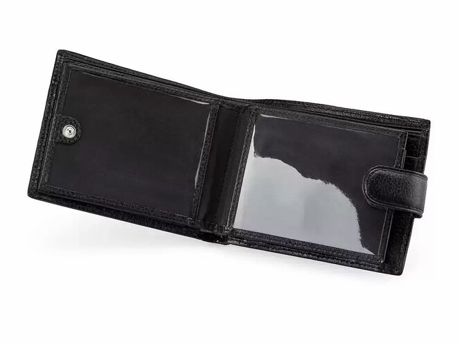 Чоловіче шкіряне портмоне Braun Buffel 9918 чорний, фото , зображення 5