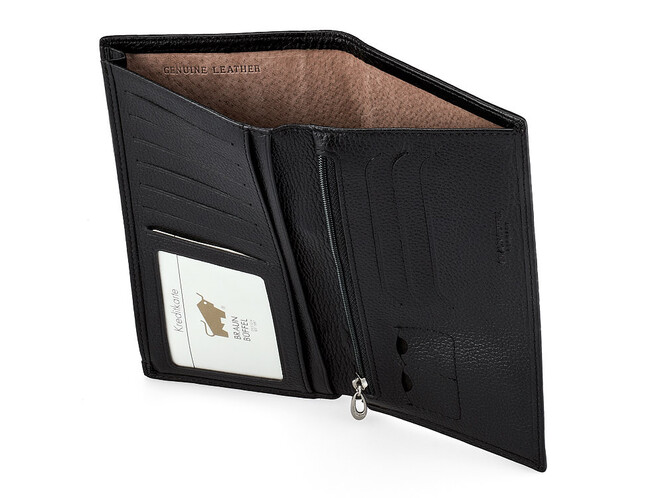 Шкіряне чоловіче портмоне Braun Buffel 9931 чорний, фото , зображення 3
