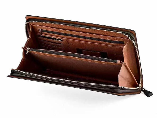 Шкіряна папка LeGRAND collection 244-5481 L чорна, фото , зображення 4