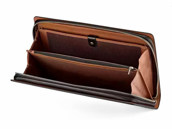 Шкіряна папка LeGRAND collection 244-5481 L чорна, фото , зображення 5