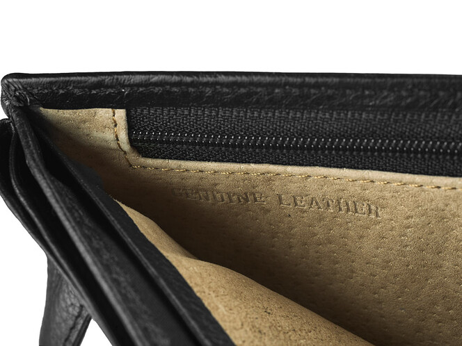 Вертикальное портмоне из натуральной кожи Braun Buffel 9927 чёрный, фото , изображение 7