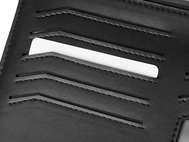 Кожаный мужской клатч LeGRAND collection 8028-3 чёрный, фото , изображение 5