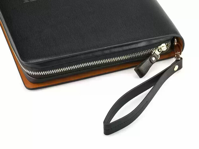 Шкіряна папка LeGRAND collection 244-5481 L чорна, фото , зображення 8