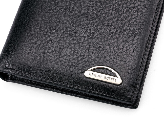 Шкіряне чоловіче портмоне Braun Buffel 9931 чорний, фото , зображення 8