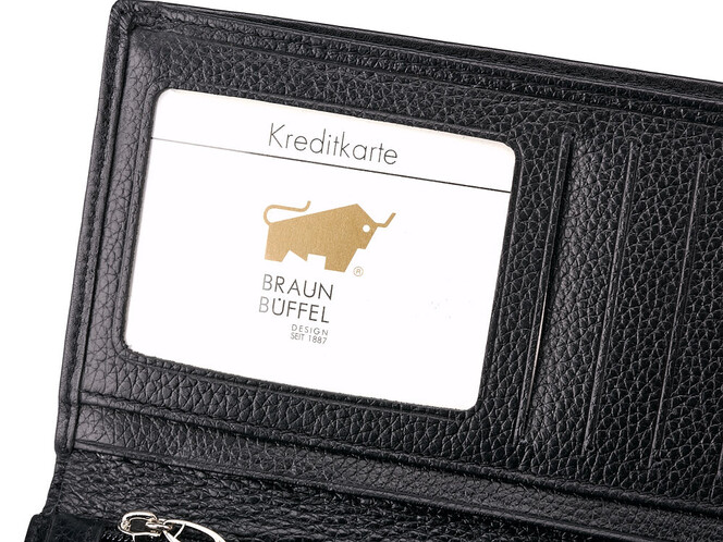 Шкіряне чоловіче портмоне Braun Buffel 9931 чорний, фото , зображення 4