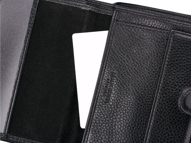 Чоловіче портмоне з натуральної шкіри Braun Buffel 9926 чорний, фото , зображення 10