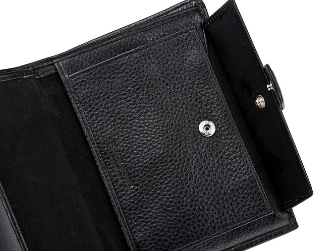 Чоловіче портмоне з натуральної шкіри Braun Buffel 9926 чорний, фото , зображення 12