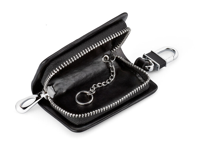 Ключница для автомобильных ключей KIA 610 чёрная, фото , изображение 2