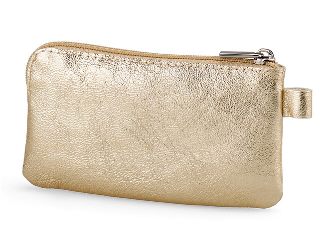 Ключниця з натуральної м'якої шкіри LeGRAND collection V02 G золотиста, Колір: Золотистий, фото , зображення 2