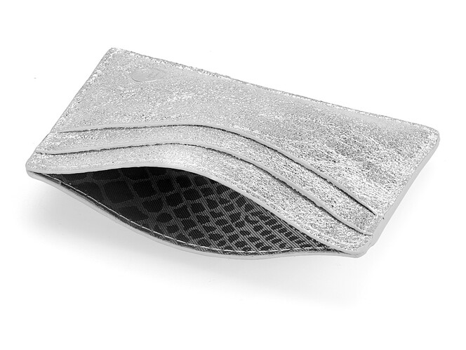 Картхолдер для карток з натуральної шкіри LeGRAND collection V06 S сріблястий, Колір: Срібний, фото , зображення 2