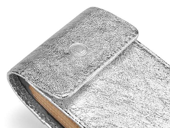 Визитница из натуральной кожи LeGRAND collection V05 S серебристый, Цвет: Серебристый, фото , изображение 4