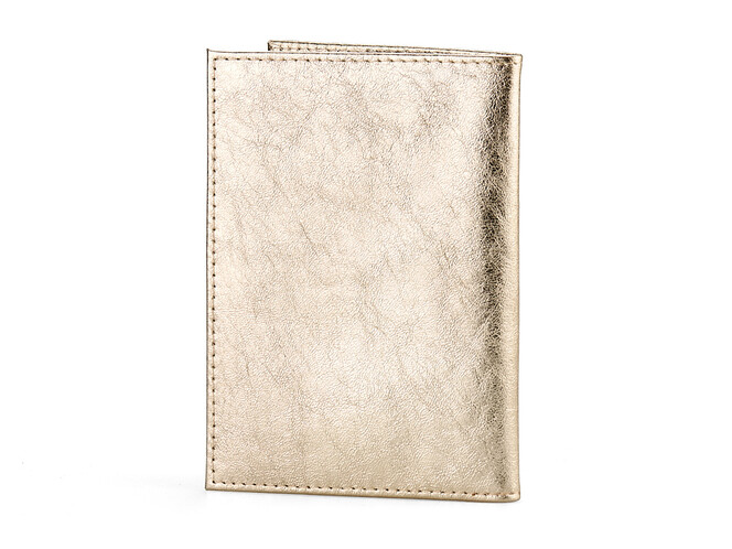 Шкіряна обкладинка для авто/євродокументів LeGRAND collection V04 G золотиста, Колір: Золотистий, фото , зображення 2