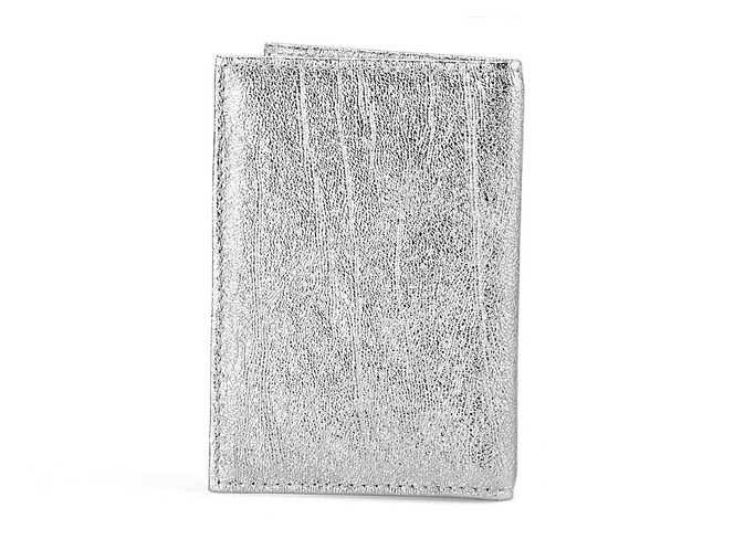 Кожаная обложка для авто/евродокументов LeGRAND collection V04 S серебристый, Цвет: Серебристый, фото , изображение 2