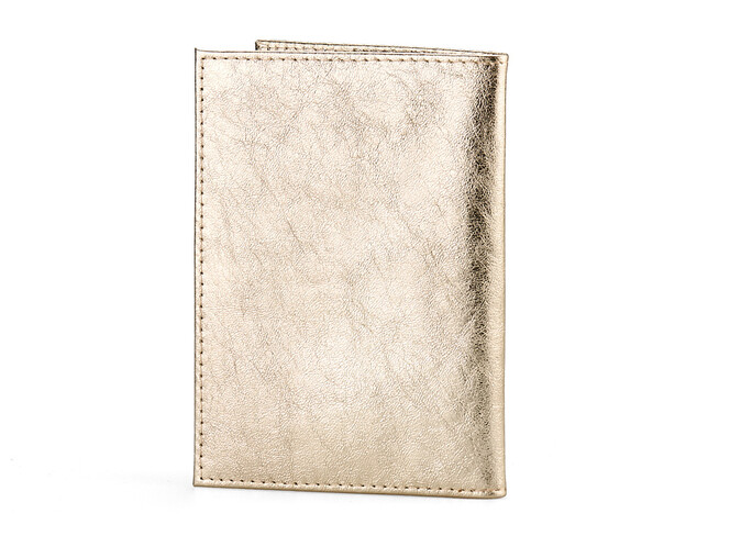 Кожаная обложка для паспорта LeGRAND collection V03 G золотистый, Цвет: Золотистый, фото , изображение 2