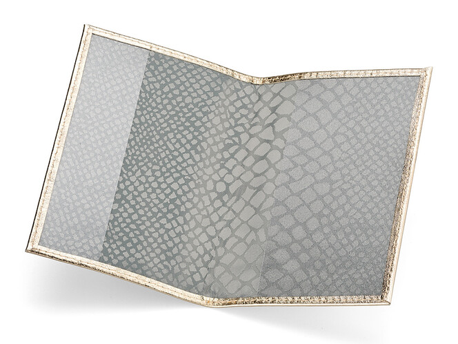 Кожаная обложка для паспорта LeGRAND collection V03 G золотистый, Цвет: Золотистый, фото , изображение 3