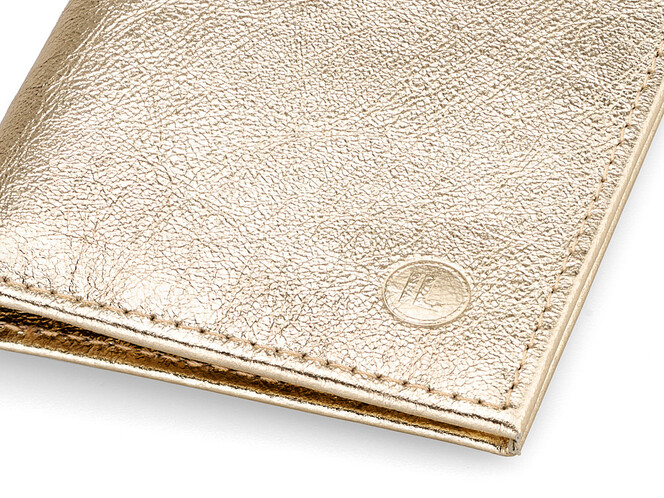 Шкіряна обкладинка для авто/євродокументів LeGRAND collection V04 G золотиста, Колір: Золотистий, фото , зображення 4
